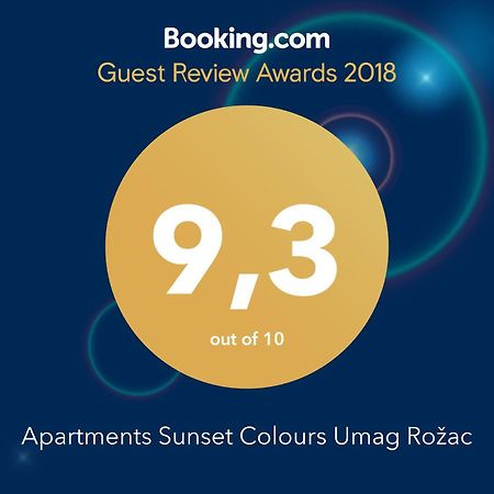 Apartments Sunset Colours Umag Rozac Exterior foto